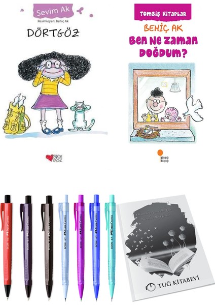 Ben Ne Zaman Doğdum? ve Dörtgöz 2li Set + Hediyeli