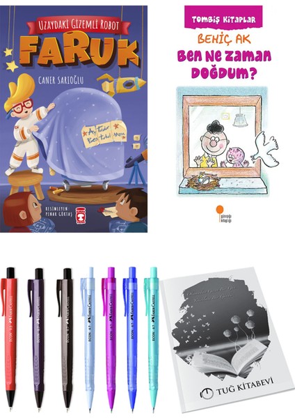 Ben Ne Zaman Doğdum? ve Uzaydaki Gizemli Robot Faruk 2li Set