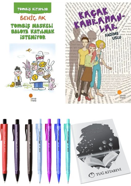 Kaçak Kahramanlar ve Tombiş Maskeli Baloya Katılmak Istemiyor 2li Set