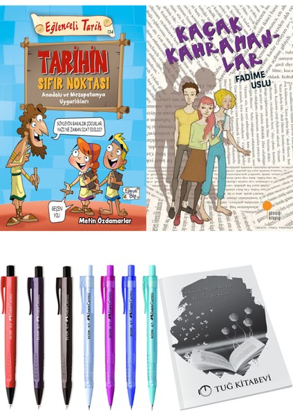 Kaçak Kahramanlar ve Tarihin Sıfır Noktası Anadolu ve Mezopotomya Uygarlıkları 2li Set