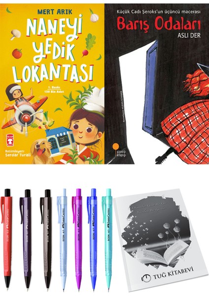Barış Odaları ve Naneyi Yedik Lokantası 2li Set + Hediyeli