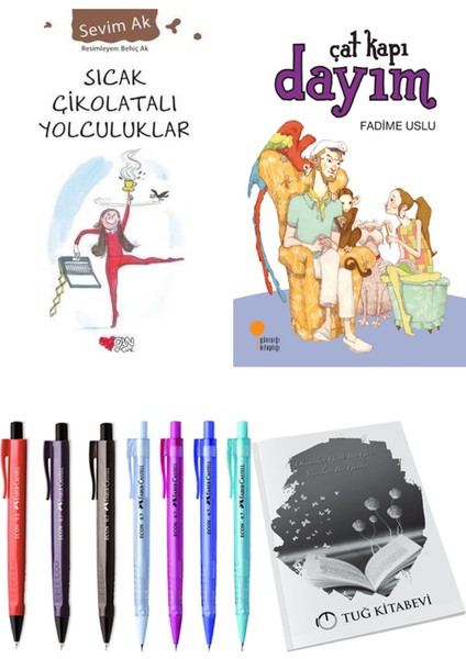 Çat Kapı Dayım ve Sıcak Çikolatalı Yolculuklar 2li Set + Hediyeli