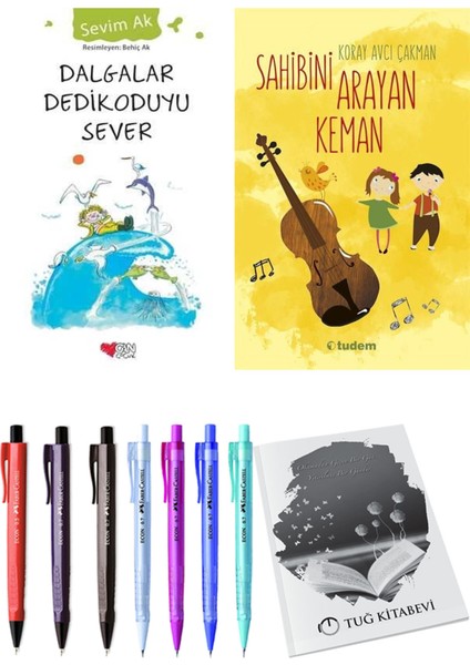 Sahibini Arayan Keman ve Dalgalar Dedikoduyu Sever 2li Set