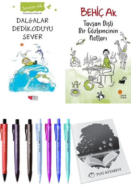Tavşan Dişli Bir Gözlemcinin Notları ve Dalgalar Dedikoduyu Sever 2li Set