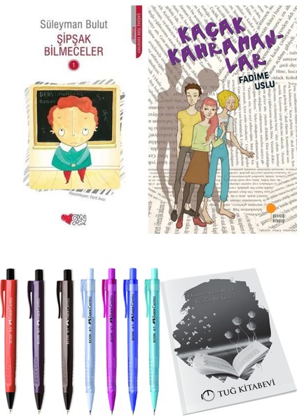Kaçak Kahramanlar ve Şipşak Bilmeceler 1 2li Set
