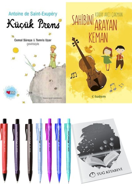Sahibini Arayan Keman ve Küçük Prens 2li Set + Hediyeli