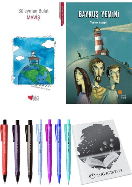 Baykuş Yemini ve Maviş 2li Set + Hediyeli