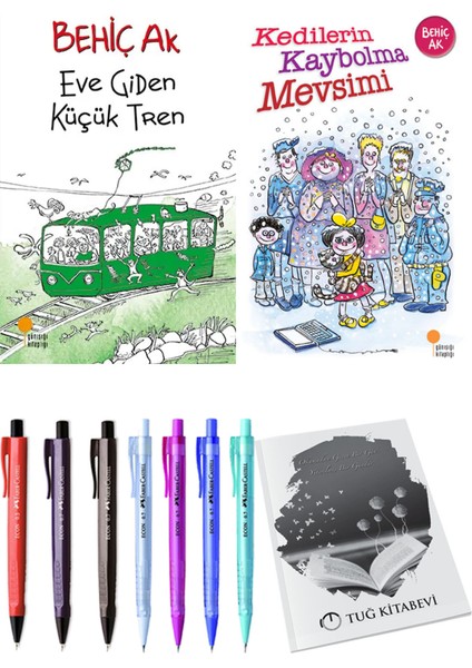 Kedilerin Kaybolma Mevsimi ve Eve Giden Küçük Tren 2li Set + Hediyeli