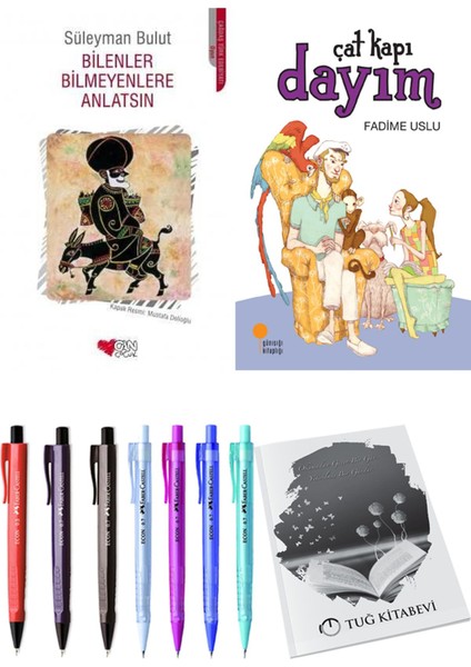 Çat Kapı Dayım ve Bilenler Bilmeyenlere Anlatsın 2li Set + Hediyeli