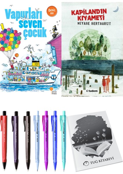 Kapiland'ın Kıyameti ve Vapurları Seven Çocuk 2li Set + Hediyeli