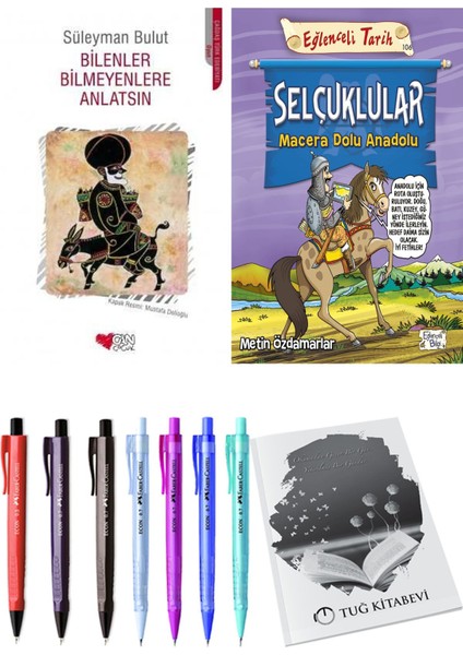Selçuklular Macera Dolu Anadolu ve Bilenler Bilmeyenlere Anlatsın 2'li Set - Kalem