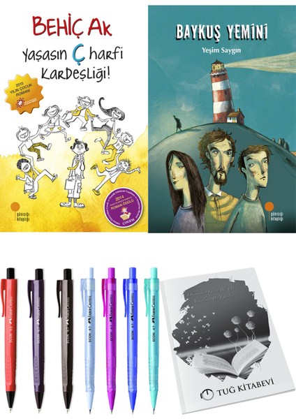 Baykuş Yemini ve Yaşasın Ç Harfi Kardeşliği 2li Set + Hediyeli