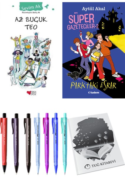 Süper Gazeteciler 2 Parktaki Esrar ve Az Buçuk Teo 2li Set + Hediyeli