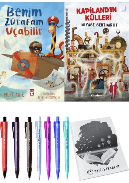 Kapiland'ın Külleri ve Benim Zürafam Uçabilir 2li Set + Hediyeli