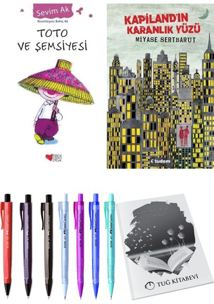 Kapiland'ın Karanlık Yüzü ve Toto ve Şemsiyesi 2li Set