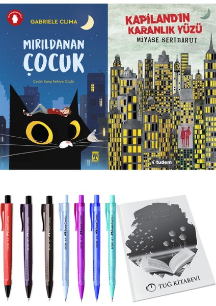 Kapiland'ın Karanlık Yüzü ve Mırıldanan Çocuk 2li Set + Hediyeli
