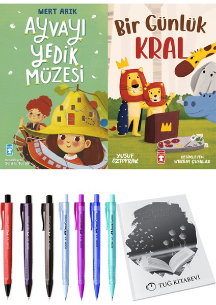 Bir Günlük Kral ve Ayvayı Yedik Müzesi 2li Set + Hediyeli