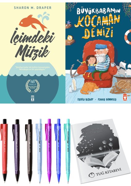 Büyükbabamın Kocaman Denizi ve Içimdeki Müzik 2li Set + Hediyeli