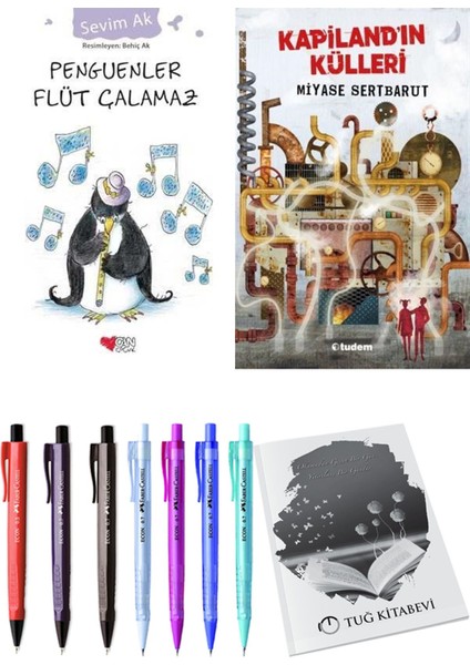 Kapiland'ın Külleri ve Penguenler Flüt Çalamaz 2li Set