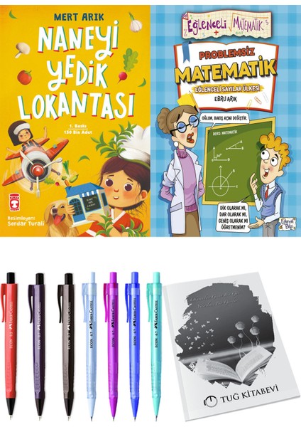 Problemsiz Matematik ve Naneyi Yedik Lokantası 2li Set