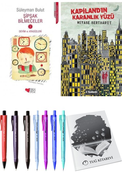 Kapiland'ın Karanlık Yüzü ve Şipşak Bilmeceler 2 2li Set + Hediyeli