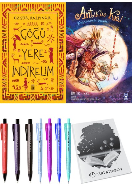 Antika Kral Forsantin'in Uyanışı ve Göğü Yere Indirelim 2li Set + Hediyeli