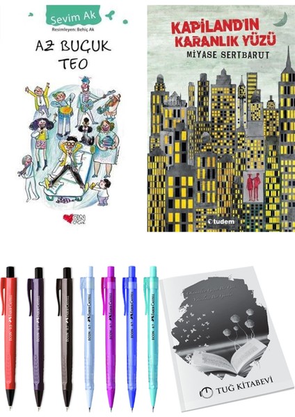 Kapiland'ın Karanlık Yüzü ve Az Buçuk Teo 2li Set + Hediyeli