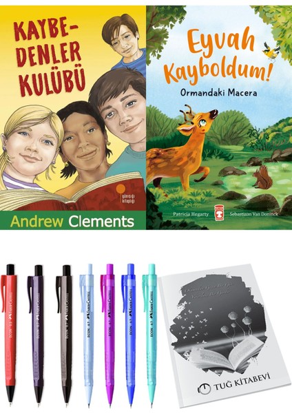 Eyvah Kayboldum! Ormandaki Macera ve Kaybedenler Kulübü 2li Set + Hediyeli
