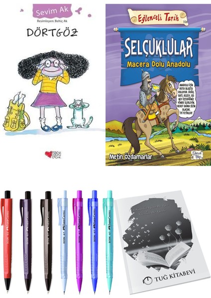 Selçuklular Macera Dolu Anadolu ve Dörtgöz 2li Set + Hediyeli