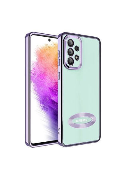 Samsung Galaxy A53 5g Kılıf Logo Detaylı ve Parlak Nlight Premium Silikon Kapak