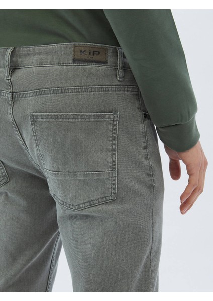 Vizon Slim Fit Denim Pamuk Karışımlı Pantolon