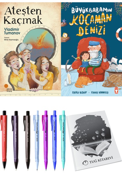 Büyükbabamın Kocaman Denizi ve Ateşten Kaçmak 2li Set
