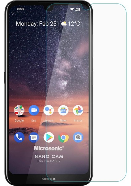 Nokia 3.2 Nano Cam Ekran Koruyucu