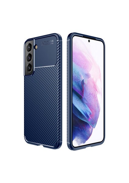 Samsung Galaxy S22 Plus Kılıf Karbon Desenli Şık Tamia Premium Silikon Kapak