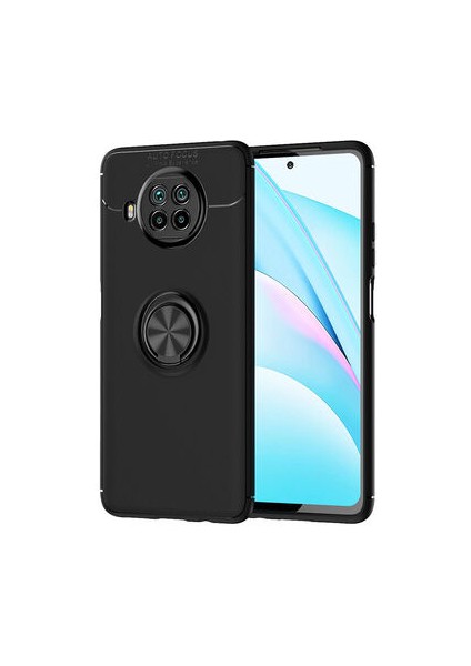 Redmi Note 9 Pro 5g Kılıf Yüzüklü Sağlam Esnek Ringo Silikon Kapak