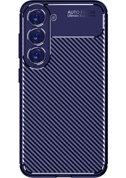 Samsung Galaxy S23 Plus Kılıf Karbon Desenli Şık Tamia Premium Silikon Kapak