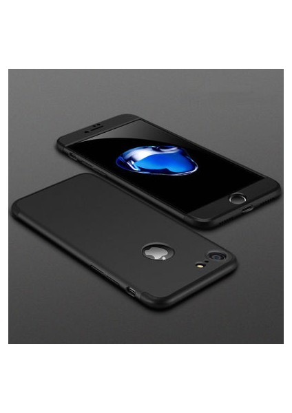 iPhone 6 Plus Kılıf 3 Parçalı Şık Patch Sert Silikon Kapak