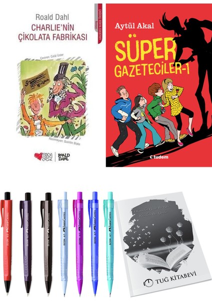 Süper Gazeteciler 1 ve Charlie'nin Çikolata Fabrikası 2li Set