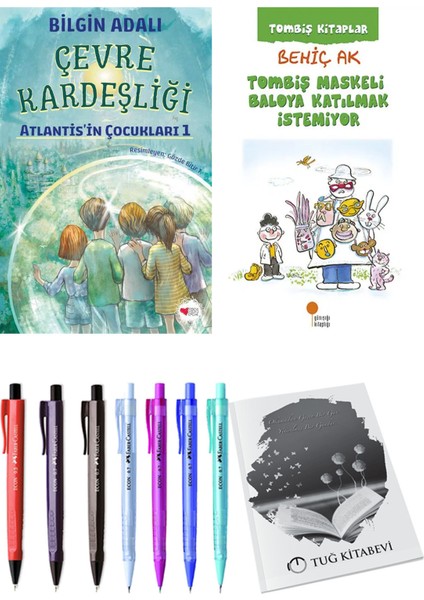 Tombiş Maskeli Baloya Katılmak Istemiyor ve Çevre Kardeşliği 2li Set
