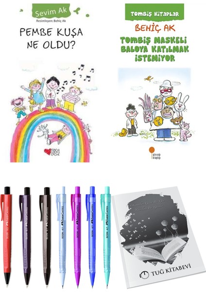 Tombiş Maskeli Baloya Katılmak Istemiyor ve Pembe Kuşa Ne Oldu? 2li Set