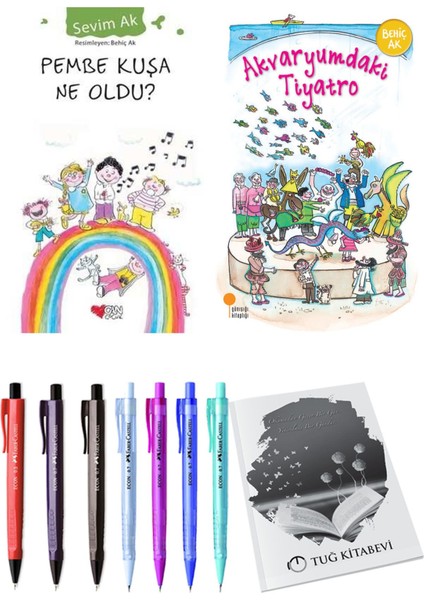 Akvaryumdaki Tiyatro ve Pembe Kuşa Ne Oldu? 2li Set