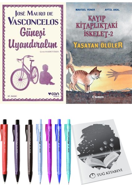 Kayıp Kitaplıktaki Iskelet 2 Yaşayan Ölüler ve Güneşi Uyandıralım 2li Set