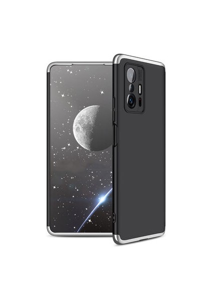 Xiaomi Mi 11T Pro 5g Kılıf 3 Parçalı Şık Patch Sert Silikon Kapak