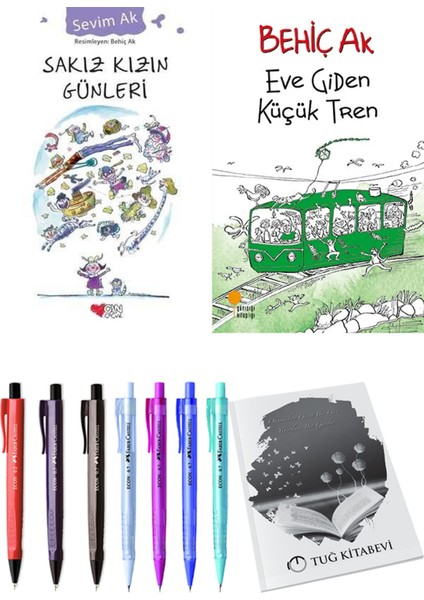 Eve Giden Küçük Tren ve Sakız Kızın Günleri 2li Set