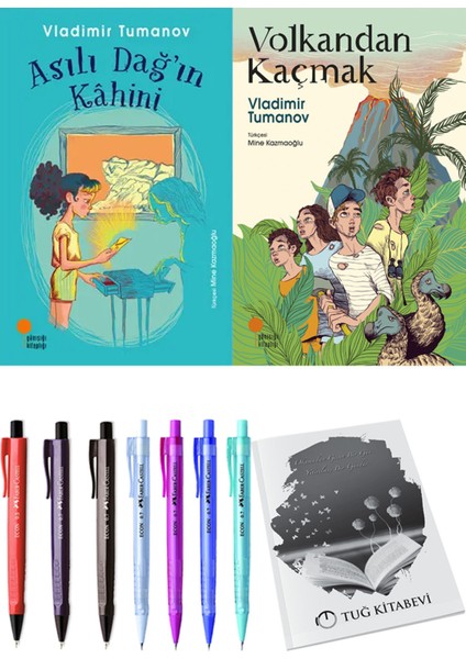 Volkandan Kaçmak ve Asılı Dağ'ın Kahini 2li Set