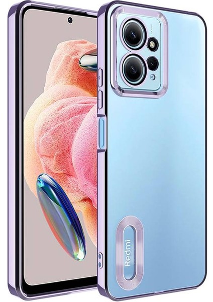 Redmi Note 12 4g Kılıf Logo Detaylı ve Parlak Nlight Premium Silikon Kapak