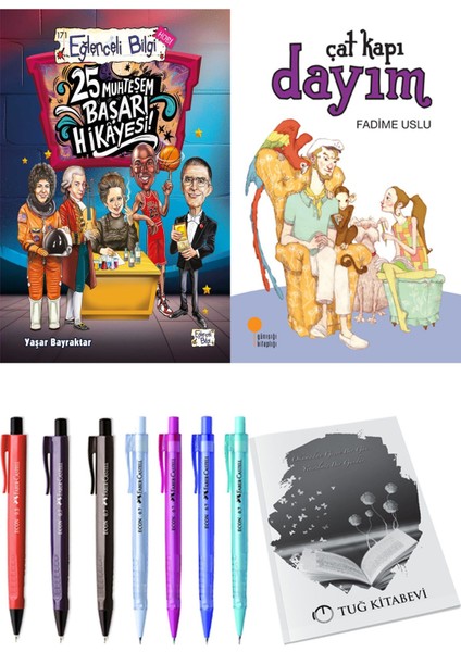 Çat Kapı Dayım ve 25 Muhteşem Başarı Hikayesi 2li Set