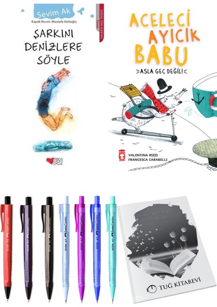 Aceleci Ayıcık Babu Asla Geç Değil ve Şarkını Denizlere Söyle 2li Set