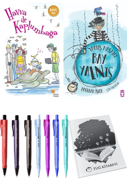 Yanlış Masalcı Bay Yalnış ve Havva Ile Kaplumbağa 2li Set