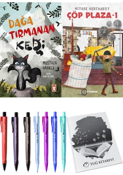 Çöp Plaza 1 ve Dağa Tırmanan Kedi 2li Set